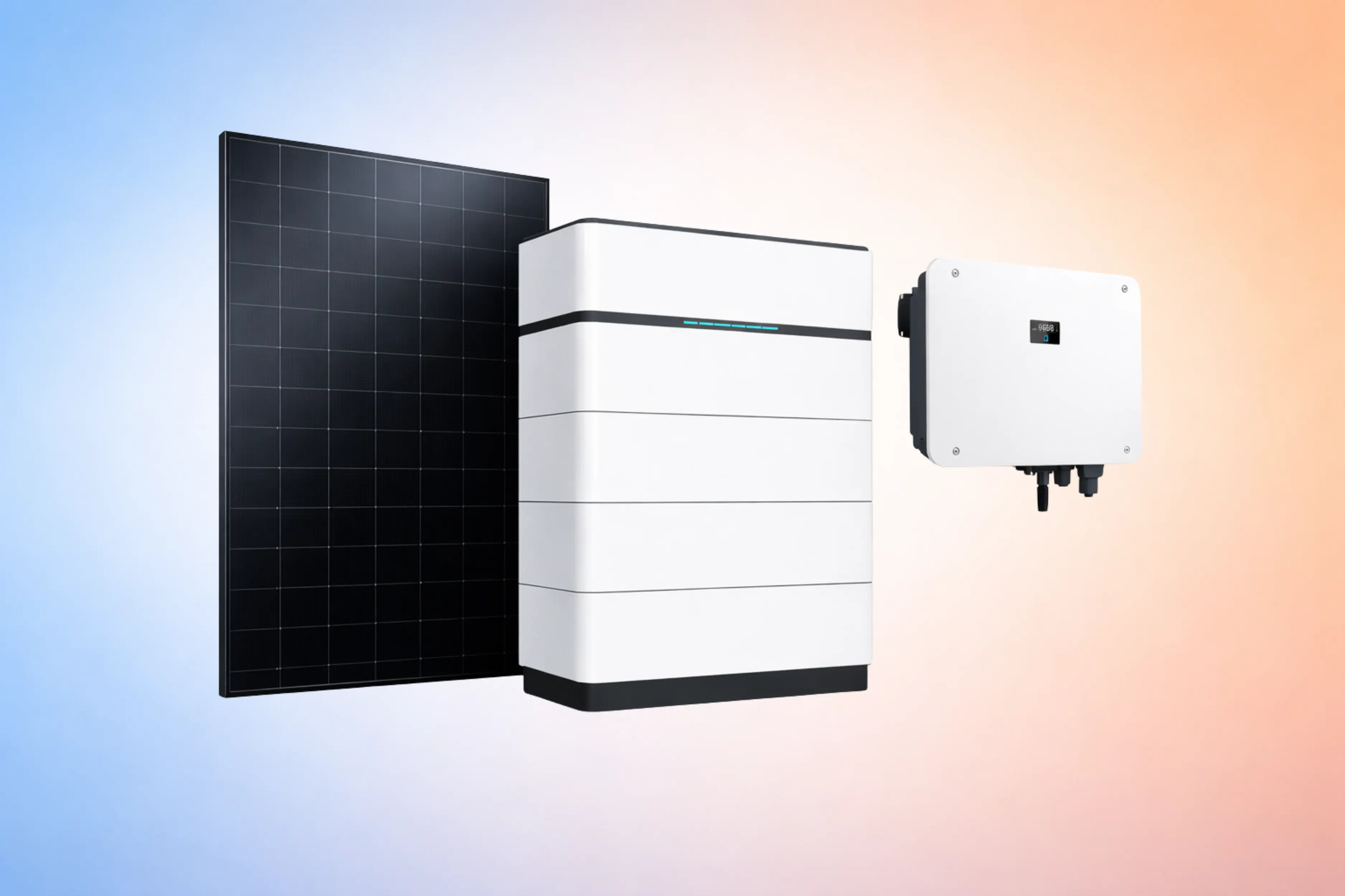 Photovoltaikanlage auf einem Hausdach