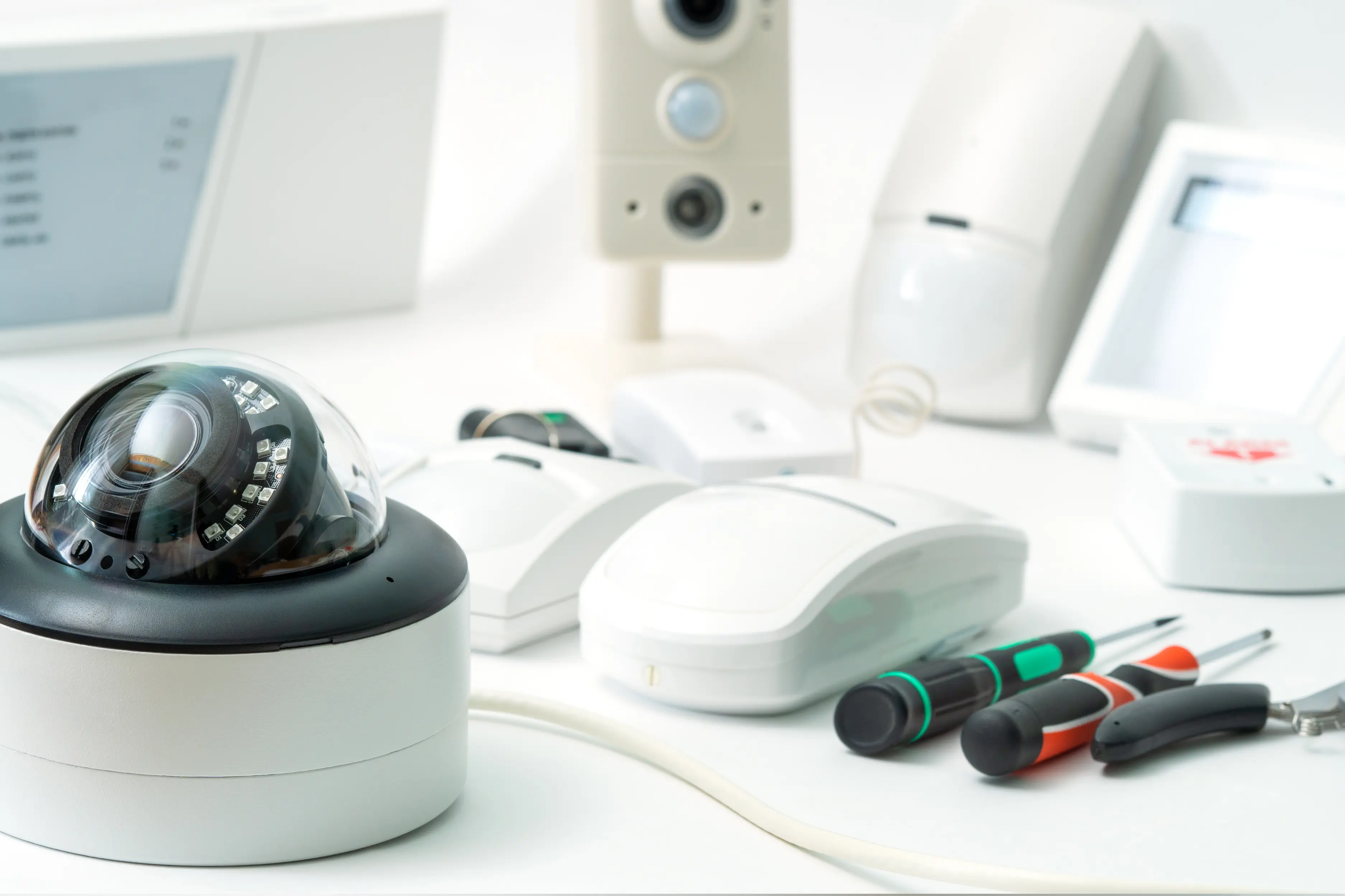 Sicherheitssysteme, Kameras und smarte Überwachung